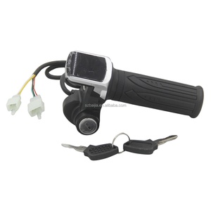 Acelerador de Bicicleta Eléctrica SM de 36V 48V 60V con Pantalla LCD y Bloqueo de Manillar, Accesorio para Bicicleta Eléctrica/Scooter Eléctrico - Product Image 6