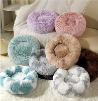 Coussin de lit pour animaux de compagnie en fausse fourrure antidérapante thermique, confortable et chaud pour chats et chiens, utilisation en intérieur