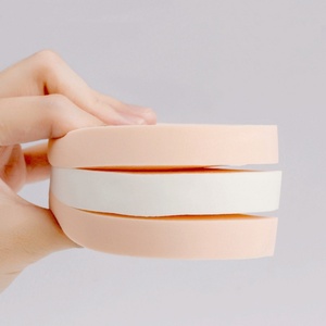 Grande éponge à poudre ronde, double usage humide et sec, en latex, pour fond de teint, crème BB, éponge cosmétique pour maquillage en salon - Product Image 3