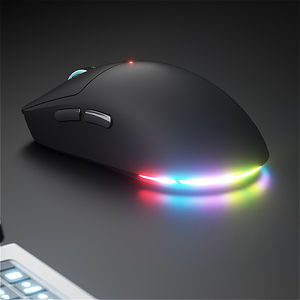 Mouse da Gaming Wireless 2.4Ghz BT, <span class=keywords><strong>3</strong></span> Modalità, Ricaricabile, Leggero, Ergonomico, Retroilluminazione RGB, Programmazione Macro per Giocatori PC - Product Image 5