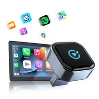 Adaptador Inalámbrico CarPlay Mini, Sin Cables, Convierte de Cableado a Inalámbrico, Rápido y Estable para Sistemas Originales del Automóvil