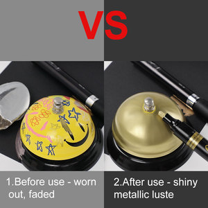 Nhà Máy Giá Gleaming Chrome kết thúc đánh dấu độ bóng cao hiệu ứng gương siêu bền gương Chrome Bút Đánh Dấu - Product Image 4