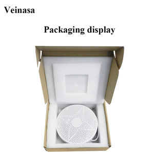 Alat pendeteksi suhu & kelembapan, detektor suhu & kelembapan Sensor kualitas udara 7-in-1, detektor CO2/HCHO/T VOC - Product Image 3
