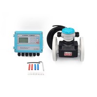 Medidor de Flujo Ultrasónico Portátil Yheng, Protocolo RS485 Modbus RTU, Montaje en Pared, DN50 DN100, Medidor de Líquido con Abrazadera para Agua