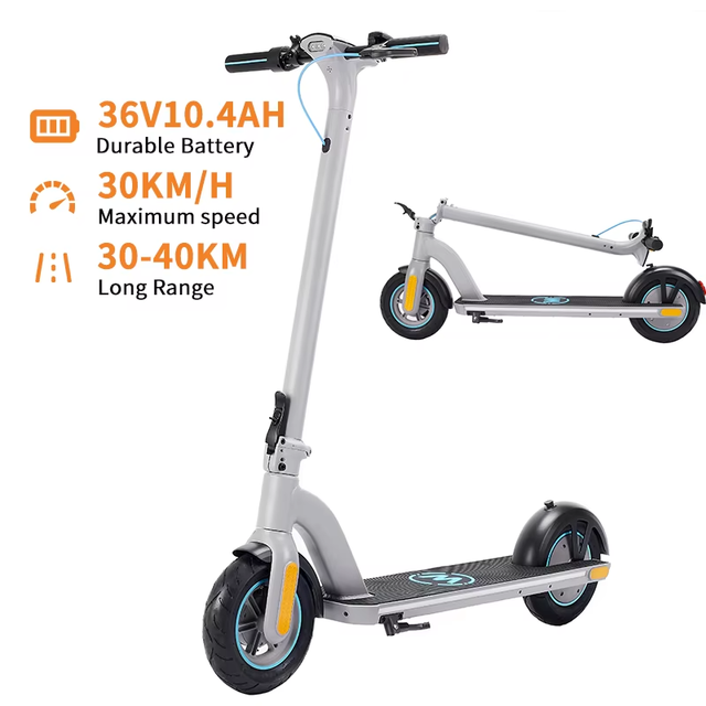 Trottinette électrique ISCOOTER - 350W, 30km/h, 7.5Ah, 25km Autonomie - Pliable