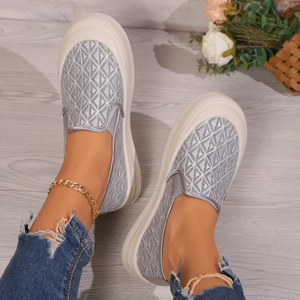 2025 primavera ed estate nuove suole spesse con scarpe da donna per studenti - Product Image 3