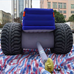 Balon nilon & PVC Model tiup untuk acara pertunjukan otomatis luar ruangan raksasa promosi merek kendaraan Off-Road properti pameran otomatis - Product Image 6