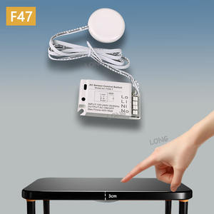 Interruptor Táctil Oculto que Penetra 5 cm <span class=keywords><strong>de</strong></span> Madera, 400 W, CA 110-220 V, para Luz <span class=keywords><strong>de</strong></span> Gabinete, Ventilador, Electrodoméstico, Sensor <span class=keywords><strong>de</strong></span> Montaje Invisible, Interruptor <span class=keywords><strong>de</strong></span> Encendido/Apagado - Product Image 3