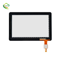 Écran tactile en verre Transparent anti-éblouissement de 5 "I2C FT5316 contrôleur projet écran tactile capacitif pour Machine à café