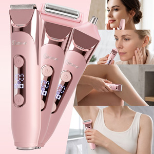 Hatteker Rasoir Électrique Femme 4-en-1 Épilateur Épilatoire pour Jambes et Bras, Rechargeable USB, Utilisation Humide et Sèche, Sans Fil - Product Image 6