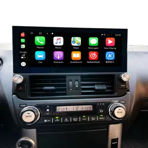 Krando 12,3 Zoll Radio Stereo für TOYOTA PRADO 2010-2013 Touchscreen Autoradio 4G Sim Karte und WIFI CarPlay