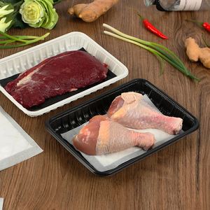 Food Grade Paper 4 Layers <b>Meat</b> Black Color Fruit Tray Fish and <b>Poultry</b> Seafood Pad & Fish Pad - Product Image 5