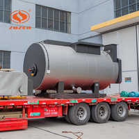 Chaudière horizontale à tubes de feu pour eau chaude industrielle - Contrôle entièrement automatique, faible consommation de carburant, prix usine Chine