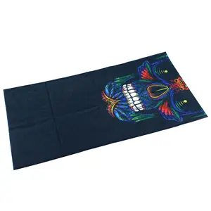 Professional Manufacturer Custom Fashion Skull Neck Gaiter Tube Sport Bandana For Motorcycle