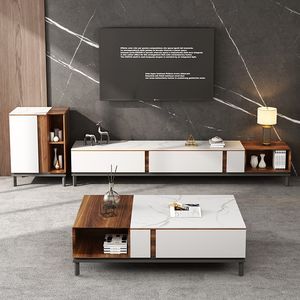 Meuble <span class=keywords><strong>TV</strong></span> Moderne Réglable Haut de Gamme pour Appartement – Ensemble de Meubles <span class=keywords><strong>TV</strong></span> Intelligents Nouveauté - Product Image 1