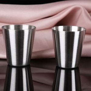 Stainless Steel Flask <b>Sandblasted</b> Set with Cup Funnel Customizable Logo Outdoor Portable 8oz Manufacturer Wholesale Made China - Product Image 2