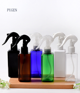 Stock <strong>200ml</strong> Blue, Green, White, Transparent, Brown, Black Plastic PET <strong>Bottles</strong> With Trigger Spray Top - Product Image 3