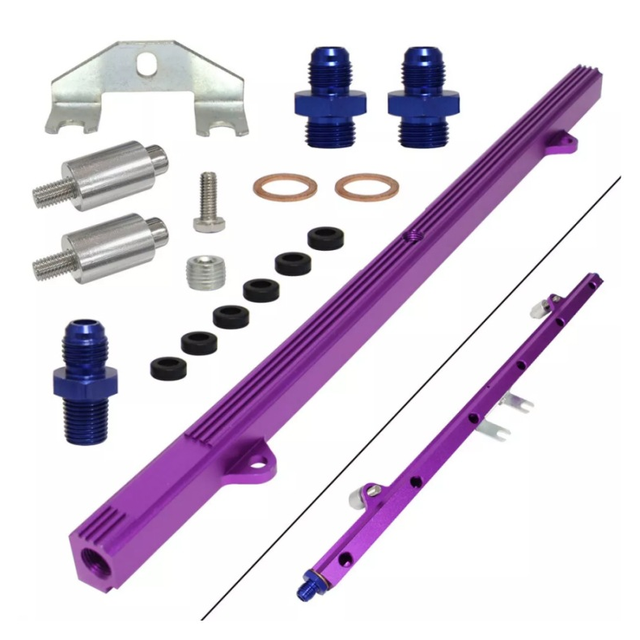 Factory Custom Fuel Rail Kit  for  RB26DET RB26 R32 R33 Performance Car Kit