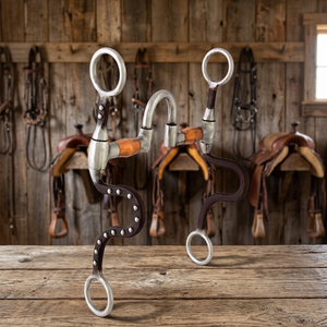 Oferta Especial: Bocados de Montar a Caballo Ajustables Personalizados de Acero Inoxidable Reutilizables y Ecológicos, Modelo TA 401, para Uso en Animales Grandes, Venta al por Mayor PK - Product Image 3