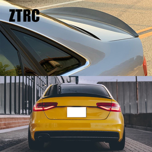 Alerón Trasero de Fibra de Carbono Real Estilo B8 para Maletero, 2008-2011 - Product Image 2