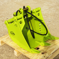 LS LS02 3 Ton Mini Excavator Hydraulic Thumb Bucket untuk Lanskap