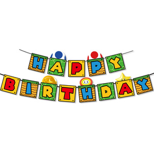 Ensemble de vaisselle <span class=keywords><strong>Mario</strong></span> pour fête d'anniversaire Assiette de <span class=keywords><strong>décoration</strong></span> de fête Fournitures de vacances - Product Image 3