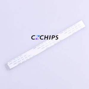 JS05A-24P-150-4-8 FFC Cable (Flexible Flat Cable) P=0.5mm Connector 24P 0.5mm 0.3mm Non-Inverting - Product Image 1