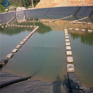 Geomembrane HDPE 1มม. <span class=keywords><strong>บ่อ</strong></span>เลี้ยง<span class=keywords><strong>ปลา</strong></span>ผ้าใบกันน้ำเป็นวงกลมสำหรับโรงงานเกษตร - Product Image 4