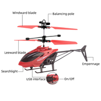 Vente en gros Nouveau design Avion télécommandé à commande gestuelle Avion volant Jouets d'avion RC Mini hélicoptère pour enfants
