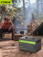 Banque personnalisée de 2000W 1382Wh Système d'énergie solaire portable pour la maison Générateur de secours pour le camping Centrale électrique