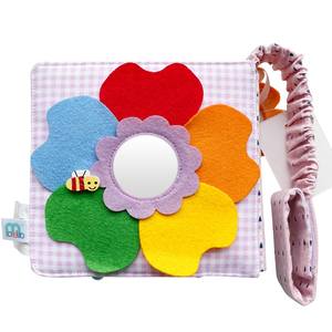 <span class=keywords><strong>Livre</strong></span> d'activités pour bébé, jouet en tissu doux fait à la main, en feutre, <span class=keywords><strong>livre</strong></span> <span class=keywords><strong>sensoriel</strong></span> silencieux pour l'apprentissage, pour les enfants unisexes - Product Image 5