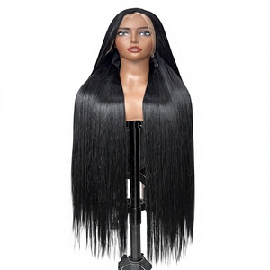 Wholesale Price Raw Vietnamese Hair Lace <b>Wigs</b> Remy Cuticles Aligned Average Size <b>Long</b> Lifespan - Product Image 1