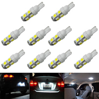 T10 194 168 5050 9SMD Blanc 9 Leds Auto Led lumières t10 led ampoule 12v lumière