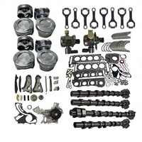 Ensemble de joints de pistons de révision de moteur pour mercedes-benz M278 S500 W212 W221 C218 Kit de reconstruction de chaîne de distribution 4X pignons VVT