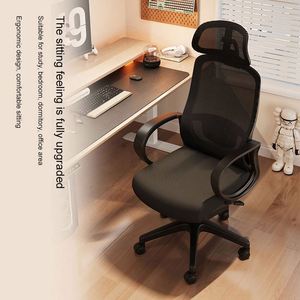 Sillas de Oficina Ergonómicas de Alta Gama para el Hogar, Sillas de Trabajo con Respaldo Alto y Malla Blanca, Venta al Por Mayor de Fábrica - Product Image 3