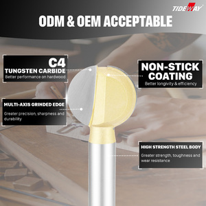 Tideway lame <span class=keywords><strong>Cnc</strong></span> rotonde intaglio incisione punte frese strumenti per <span class=keywords><strong>Cnc</strong></span> <span class=keywords><strong>Router</strong></span> fresatura legno - Product Image 5