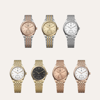 Montre à quartz pour homme Designer Mema, prix d'usine, bracelet en cuir céramique, mouvement japonais Excel, résistante à l'eau, aiguilles