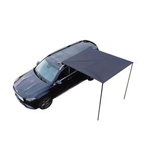 Auvent <span class=keywords><strong>de</strong></span> <span class=keywords><strong>jardin</strong></span> extérieur Auvent latéral sans poinçon Isolation coupe-vent à conduite rapide Ultraviolet étanche UPF50 PVC plastique - Product Image 1