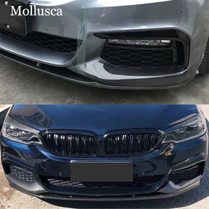 Kit d'accessoires pour pare-chocs avant en fibre de carbone style Série 5 G30 G38, lèvre avant, pelle avant, 2017-2020 - Product Image 2