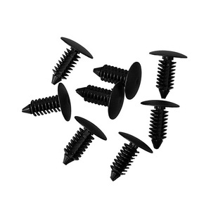 Rivets en plastique noir 388577S, attaches automobiles pour la réparation et le remplacement de la carrosserie, clips de fixation en nylon. - Product Image 4
