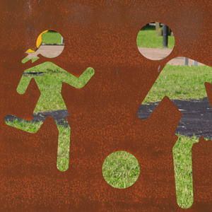 Tela de valla de acero Corten GNEE-Malla metálica duradera para yardas - Product Image 1