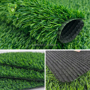 Peyzaj suni çim 20mm suni çim toptan fiyat yeşil suni çim halı Fencel sentetik çim kilim - Product Image 3