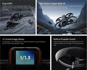 FPV Avata 2 Fly More Combo (แบตเตอรี่ 3 ก้อน) โดรน Avata 2 รีโมทคอนโทรล Avata 2 โดรน 3 ตัว พร้อมกล้อง 4k และ GPS - Product Image 5