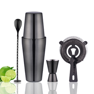 <span class=keywords><strong>Shaker</strong></span> à cocktails professionnel de luxe en acier inoxydable et <span class=keywords><strong>cuivre</strong></span>, 5 pièces, 750 ml, durable, par le fabricant de matériel de bar – Meilleure vente - Product Image 3