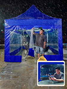 Tente pliante commerciale d'auvent d'événement de 3x6 3x3 cadre en acier de tente de chapiteau de parois latérales de PVC pour des parties de salons commerciaux - Product Image 5