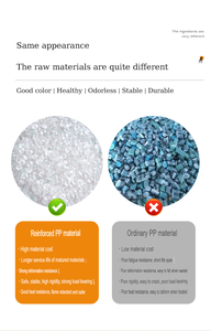 Chaise de banquet empilable en plastique durable à dossier haut pour les mariages en plein air, les événements, les fêtes, l'utilisation dans le salon - Product Image 5