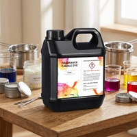 Colorant liquide pour bougies DIY 1 kg, naturel, sûr, haute concentration, pour couleurs de bougies personnalisées, facile à utiliser, fabrication de bougies à la cire de soja