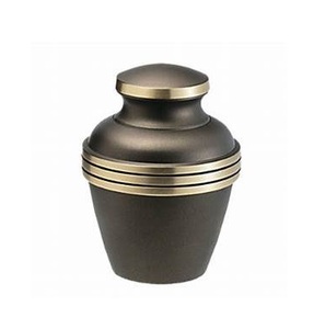 ELEGANCIA METÁLICA, Urna Funeraria de Latón Estilo Americano, Hecha a Mano, de Alta Calidad, Lista para Envío, Recuerdo Conmemorativo para Bebés - Product Image 1
