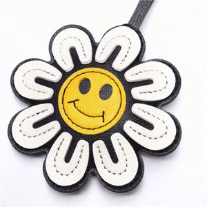 Sunflower Shape Bag <b>Charm</b> Rearview Car Pendant Keychain Trendy Women's Handbag Accessories Hanging Ornaments - Product Image 1
