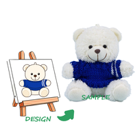 Couette en peluche super douce de petite taille en forme de cœur personnalisée avec rembourrage en coton PP pour enfants